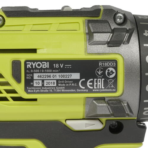 Купить Дрель-шуруповерт Ryobi R18DD3-220S ONE+ 18V  7999217. Характеристики, отзывы и цены в Донецке