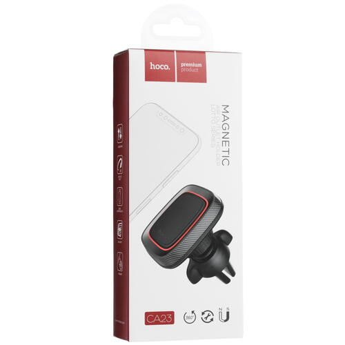 Купить Держатель автомобильный Hoco CA23 Lotto черный  5350976. Характеристики, отзывы и цены в Донецке