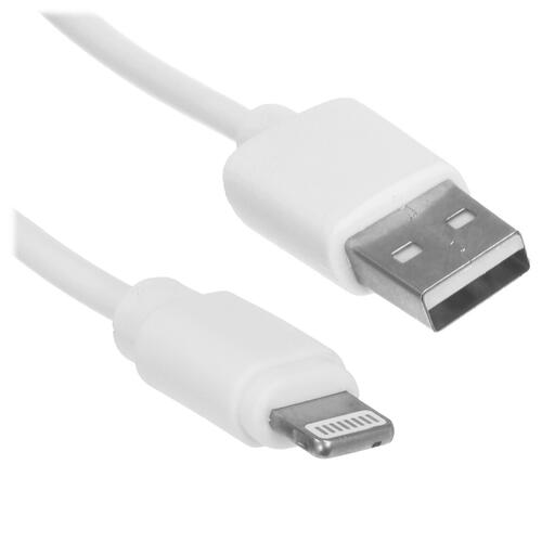 Купить Кабель круглый Cablexpert Lightning 8-pin - USB 2.0 Type-A белый 1 м  5452371. Характеристики, отзывы и цены в Донецке