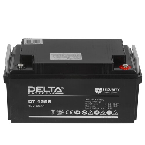 Купить Аккумуляторная батарея для ИБП Delta DT 1265  5341431. Характеристики, отзывы и цены в Донецке