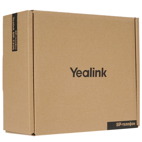 Купить Телефон VoIP Yealink SIP-T33G черный  4720207. Характеристики, отзывы и цены в Донецке