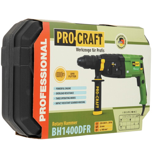 Купить Перфоратор Procraft BH1400DFR  9277908. Характеристики, отзывы и цены в Донецке