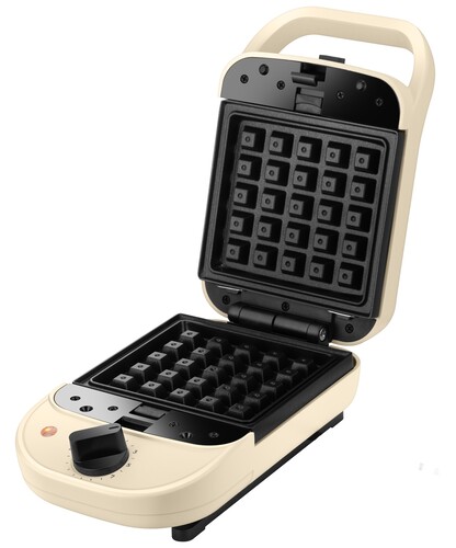 Купить Вафельница Kitfort КТ-4614 бежевый  9220539. Характеристики, отзывы и цены в Донецке