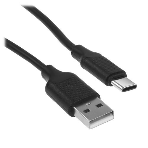 Купить Кабель круглый Cablexpert USB Type-C - USB 2.0 Type-A черный 1 м  5452413. Характеристики, отзывы и цены в Донецке