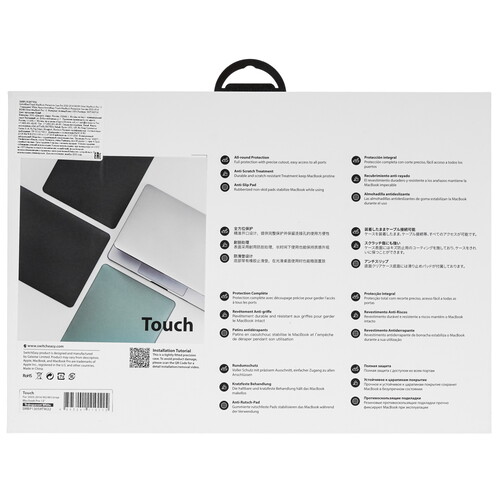 Купить 13.3" Накладка SwitchEasy Touch MacBook Protective Case прозрачный  9122498. Характеристики, отзывы и цены в Донецке