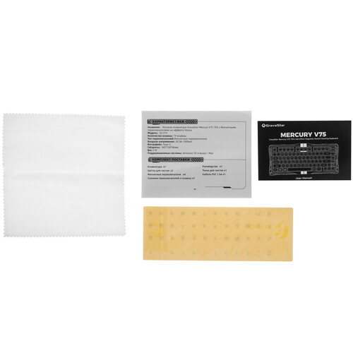 Купить Клавиатура  проводная GravaStar Mercury V75  9296767. Характеристики, отзывы и цены в Донецке