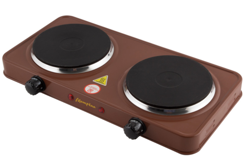 Купить Плита компактная электрическая Матрёна МА-063 коричневый  8199738. Характеристики, отзывы и цены в Донецке