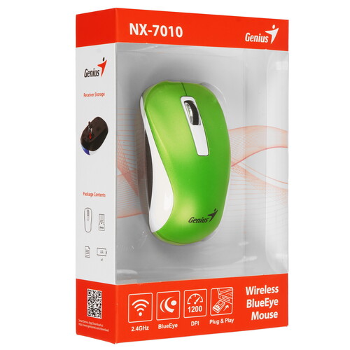 Купить Мышь беспроводная Genius NX-7010  9140270. Характеристики, отзывы и цены в Донецке