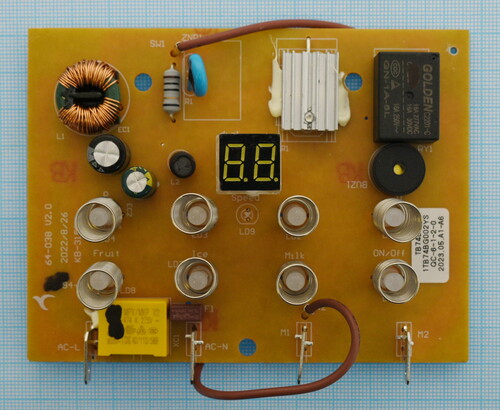 Купить Плата (Main) для стационарного блендера Reoka RKSB-D1801 [64-038_V2.0]  9049071. Характеристики, отзывы и цены в Донецке