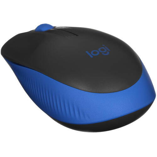 Купить Мышь беспроводная Logitech M190 [910-005925] синий  5059902. Характеристики, отзывы и цены в Донецке