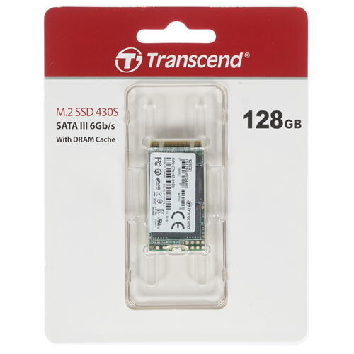 Купить 128 ГБ M.2 SATA накопитель Transcend MTS430 [TS128GMTS430S]  1354943. Характеристики, отзывы и цены в Донецке