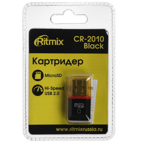 Купить Кард-ридер Ritmix CR-2010  4893510. Характеристики, отзывы и цены в Донецке