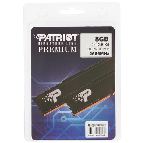 Купить Оперативная память Patriot Signature Line Premium [PSP48G2666KH1] 8 ГБ  4759814. Характеристики, отзывы и цены в Донецке