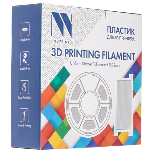 Купить Пластик NVPRINT PLA Purple  9158627. Характеристики, отзывы и цены в Донецке