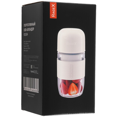 Купить Блендер портативный RAGEX R1504-112 бежевый  9312310. Характеристики, отзывы и цены в Донецке