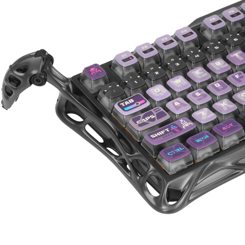 Купить Клавиатура  проводная + беспроводная GravaStar Mercury K1 Pro Cyberpunk  9276735. Характеристики, отзывы и цены в Донецке