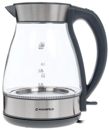 Купить Электрочайник MAUNFELD MFK-634G.SP серый  1170391. Характеристики, отзывы и цены в Донецке