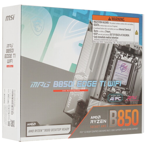 Купить Материнская плата MSI MPG B850I EDGE TI WIFI  5637353. Характеристики, отзывы и цены в Донецке