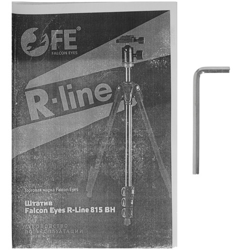 Купить Штатив Falcon Eyes R-Line 815 BH черный  9139820. Характеристики, отзывы и цены в Донецке