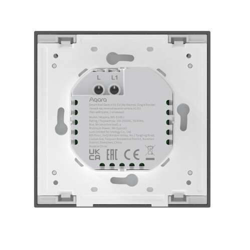 Купить Умный выключатель Aqara WS-EUK01  5465422. Характеристики, отзывы и цены в Донецке