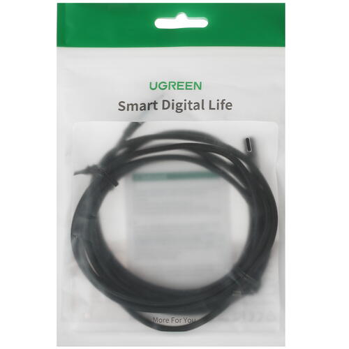 Купить Кабель круглый Ugreen USB Type-C - USB Type-C серый 2 м  5025815. Характеристики, отзывы и цены в Донецке