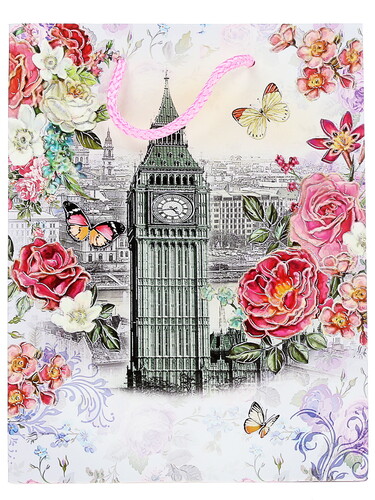 Купить Пакет подарочный Сима-Ленд Достопримечательности  1224012. Характеристики, отзывы и цены в Донецке