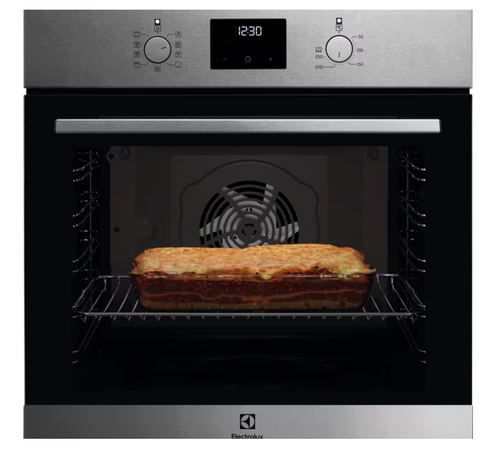 Купить Электрический духовой шкаф ELECTROLUX EOF3F50TX серебристый  9296640. Характеристики, отзывы и цены в Донецке