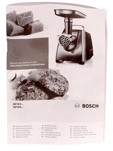 Купить Мясорубка электрическая Bosch ProPower MFW68660 черный  1014302. Характеристики, отзывы и цены в Донецке