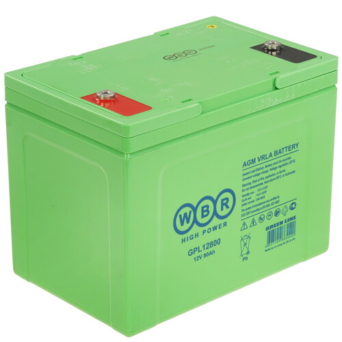 Купить Аккумуляторная батарея для ИБП WBR GPL12800  9281141. Характеристики, отзывы и цены в Донецке