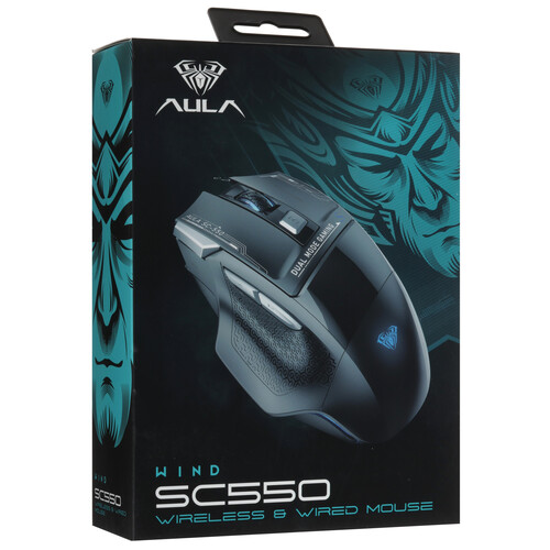 Купить Мышь беспроводная/проводная AULA SC550  5606251. Характеристики, отзывы и цены в Донецке