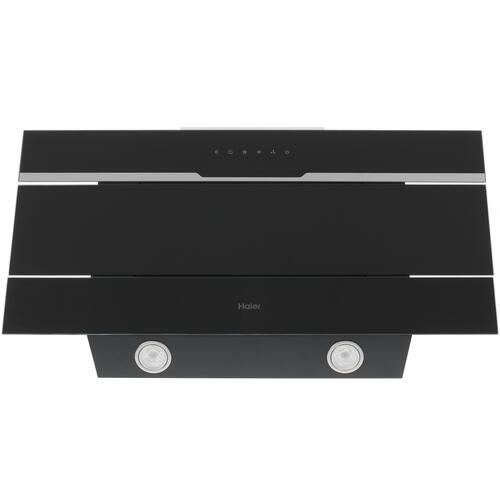Купить Вытяжка наклонная Haier HVX-W992GBA черный/серебристый  1374248. Характеристики, отзывы и цены в Донецке