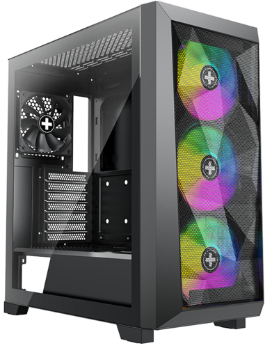 Купить Корпус Xilence XILENT BREEZE [XG131] черный  5611056. Характеристики, отзывы и цены в Донецке