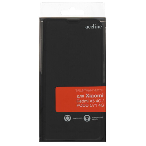 Купить Чехол-книжка  Aceline Kors для POCO C71/ Xiaomi REDMI A5 черный  5623303. Характеристики, отзывы и цены в Донецке