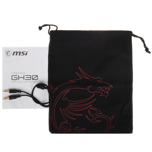 Купить Проводные наушники MSI Immerse GH30 v2 черный  5438556. Характеристики, отзывы и цены в Донецке