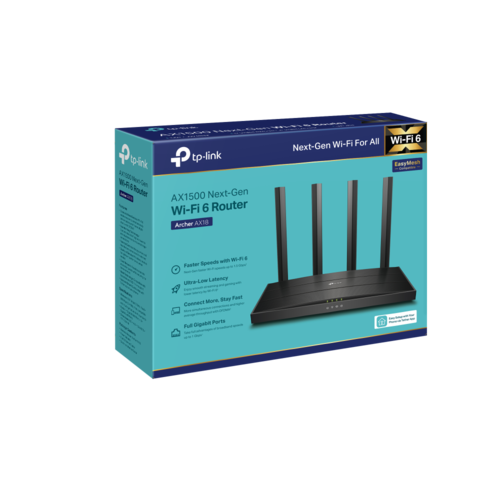 Купить Wi-Fi роутер TP-Link Archer AX18  5629249. Характеристики, отзывы и цены в Донецке