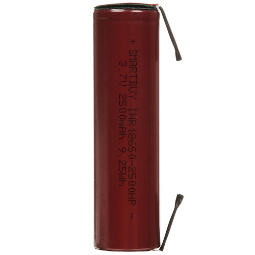 Купить Аккумулятор Smartbuy SBBR-18650-1S2500HP 2500 мА*ч  5467545. Характеристики, отзывы и цены в Донецке