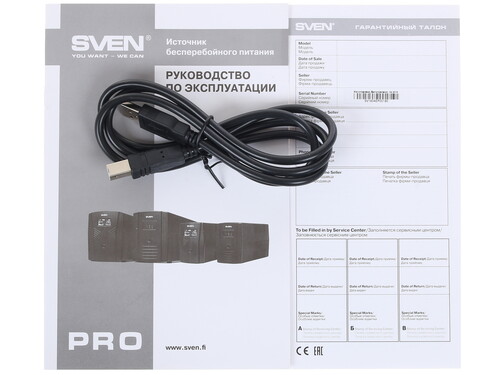 Купить ИБП SVEN Pro 1500  1094911. Характеристики, отзывы и цены в Донецке