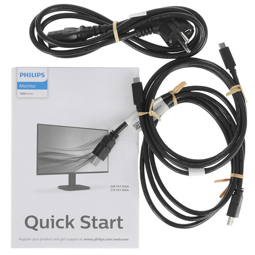 Купить 23.8" Монитор Philips 24E1N1300A черный  5462308. Характеристики, отзывы и цены в Донецке