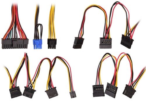 Купить Блок питания ExeGate 450PPX [EX221640RUS] черный  8187803. Характеристики, отзывы и цены в Донецке