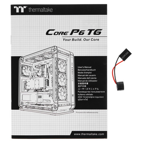 Купить Корпус Thermaltake Core P6 TG Snow  4852227. Характеристики, отзывы и цены в Донецке