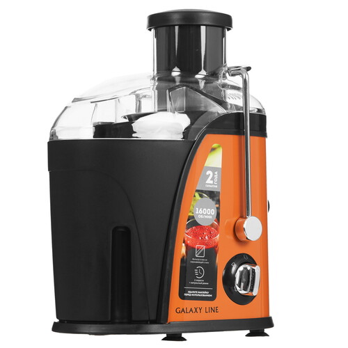 Купить Соковыжималка электрическая Galaxy Line GL 0814 оранжевый  9221581. Характеристики, отзывы и цены в Донецке