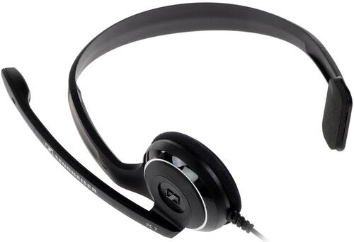 Купить Проводная моногарнитура EPOS Sennheiser PC7 черный  0167934. Характеристики, отзывы и цены в Донецке