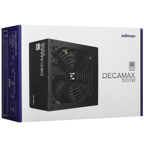 Купить Блок питания ZALMAN DecaMax 500W [ZM500-LX3] черный  5605391. Характеристики, отзывы и цены в Донецке