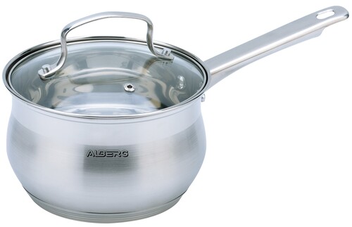 Купить Ковш ALBERG Optimo AL-1015 2 л серебристый  9156136. Характеристики, отзывы и цены в Донецке
