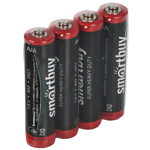 Купить Батарейка Smartbuy R03  9189222. Характеристики, отзывы и цены в Донецке