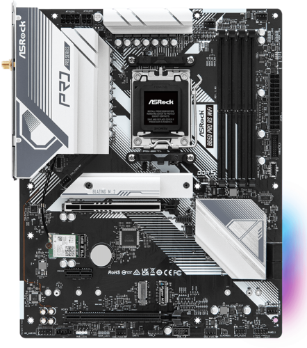 Купить Материнская плата ASRock B650 Pro RS WiFi  5637074. Характеристики, отзывы и цены в Донецке