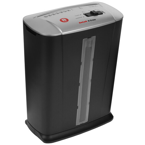 Купить Уничтожитель бумаг DoCash X-CROSS  5057019. Характеристики, отзывы и цены в Донецке