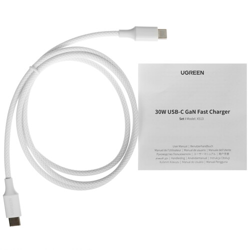 Купить Сетевое зарядное устройство Ugreen X513 белый  5626000. Характеристики, отзывы и цены в Донецке