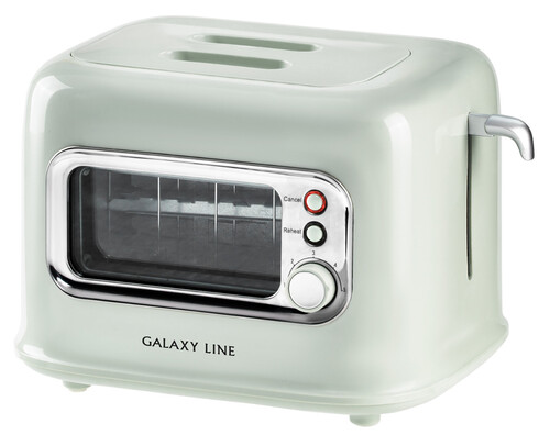 Купить Тостер Galaxy LINE GL 2914 зеленый  9082246. Характеристики, отзывы и цены в Донецке