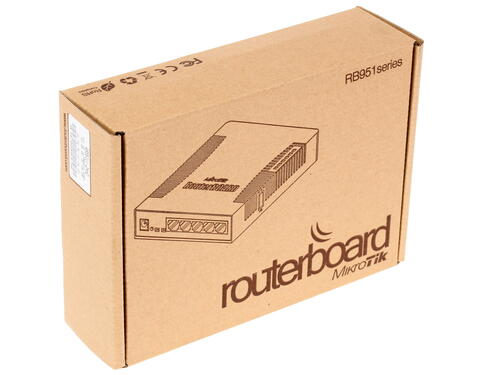 Купить Wi-Fi роутер MikroTik RB951Ui-2HnD  0175116. Характеристики, отзывы и цены в Донецке